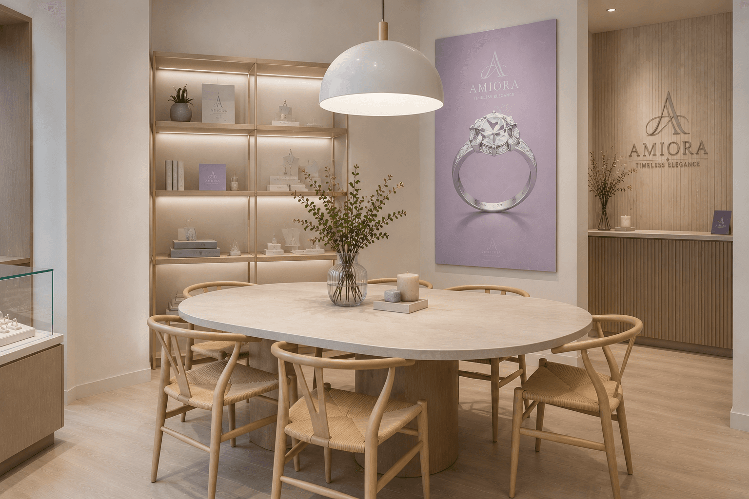 Amiora showroom